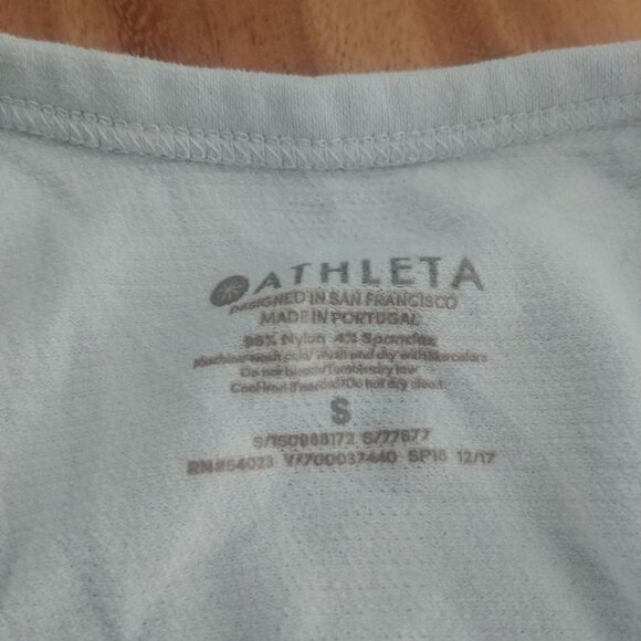 Athleta Speedlight Seamless Tank Size S Mint - Picture 3 of 3